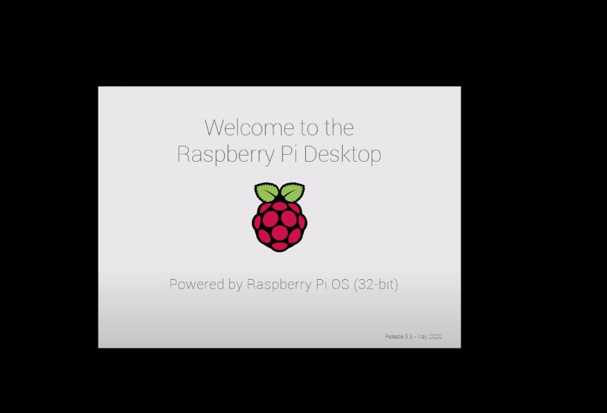 screenshot of Raspberry Pi OS